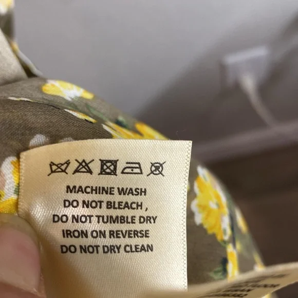 Anthropologie Isolde Floral Kimono with Yellow and Brown Pattern, One size - Picture 13 of 14